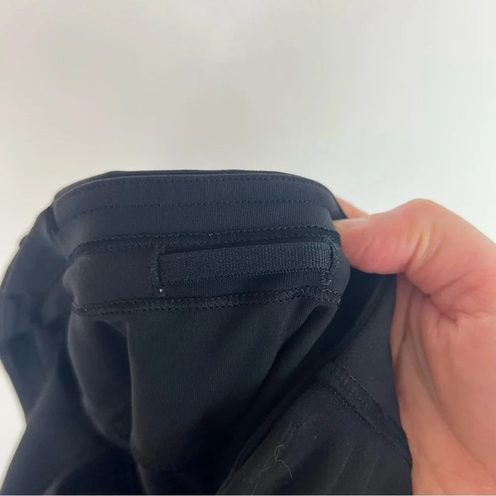 Lululemon Pace Rival Black Crop Leggings Size 6 Excellent Condition